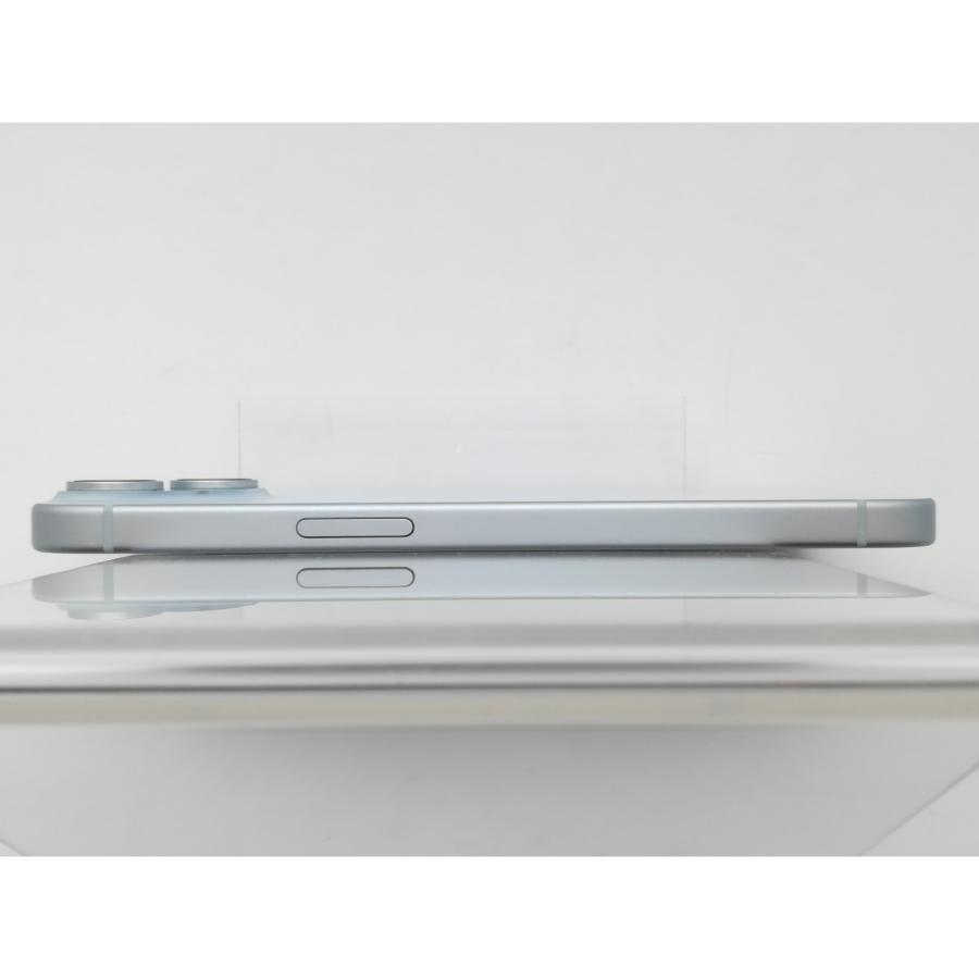 【中古】Apple docomo 【SIMフリー】 iPhone 15 128GB ブルー MTML3J/A【中野】保証期間１ヶ月【ランクB】の画像