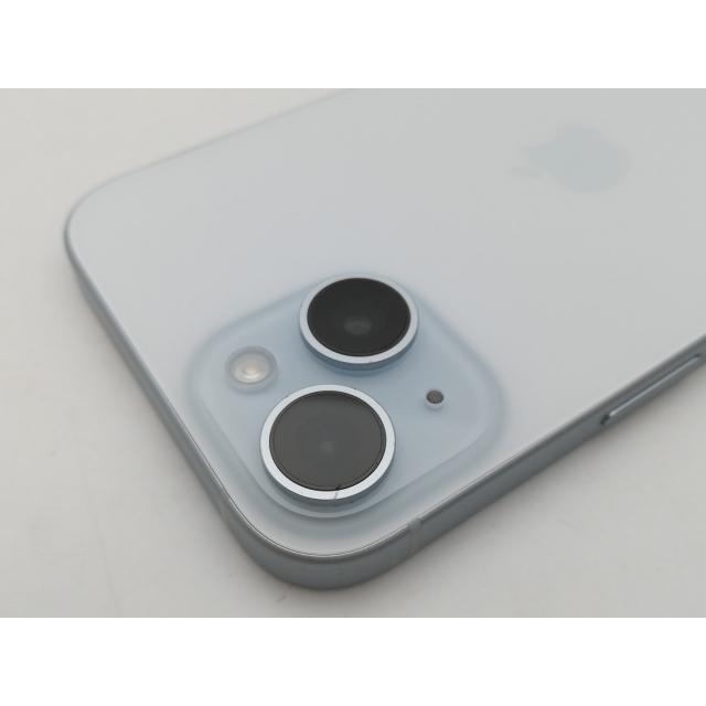 【中古】Apple docomo 【SIMフリー】 iPhone 15 128GB ブルー MTML3J/A【中野】保証期間１ヶ月【ランクB】の画像