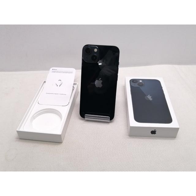 【中古】Apple SoftBank 【SIMフリー】 iPhone 13 128GB ミッドナイト MLNC3J/A【仙台駅東口】保証期間１ヶ月【ランクB】の画像