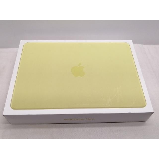 【未使用】Apple MacBook Neo 13インチ A18 Pro(CPU:6C/GPU:5C) 8GB/512GB シトラス MHFE4J/A (13インチ,A18 Pro)【仙台駅東口】保証期間３ヶ月の画像