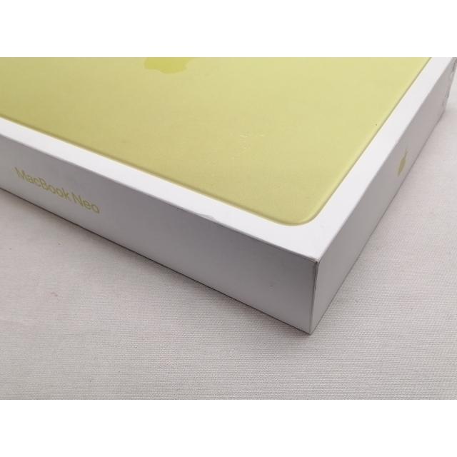 【未使用】Apple MacBook Neo 13インチ A18 Pro(CPU:6C/GPU:5C) 8GB/512GB シトラス MHFE4J/A (13インチ,A18 Pro)【仙台駅東口】保証期間３ヶ月の画像