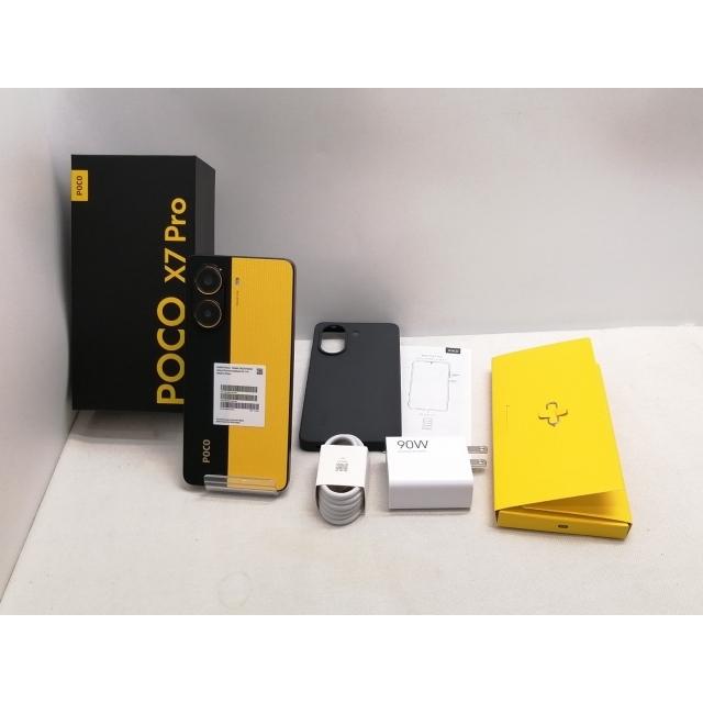 中古】Xiaomi 【SIMフリー】 Poco X7 Pro イエロー 12GB 512GB