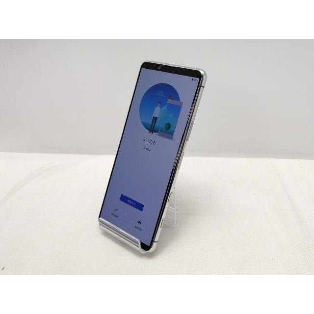 中古】SONY au 【SIMロック解除済み】 Xperia 5 II グレー 8GB 128GB