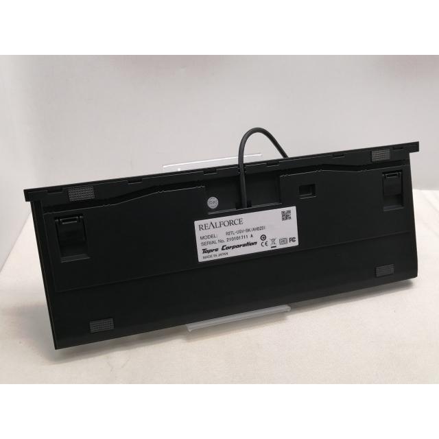 中古】東プレ REALFORCE TKL R2TL-USV-BK [英語配列/変荷重/ブラック