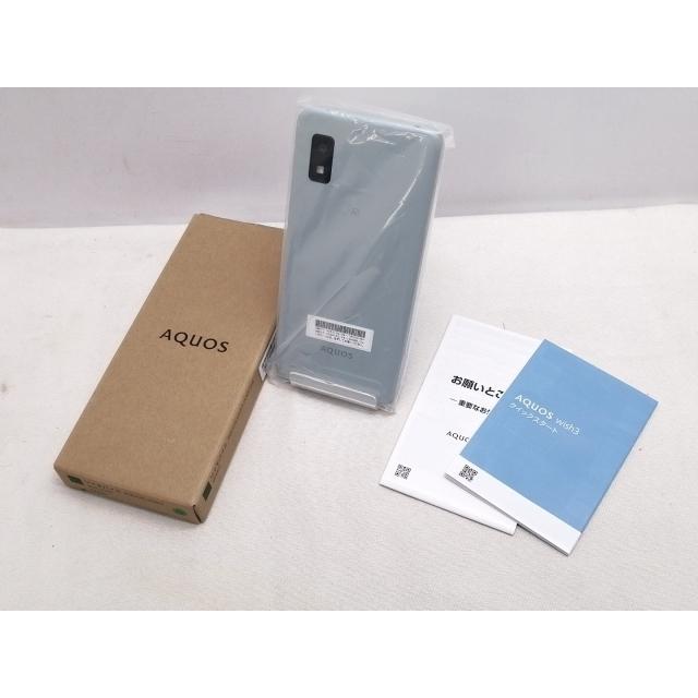 未使用】SHARP ymobile 【SIMフリー】 AQUOS wish3 グリーン 4GB 64GB