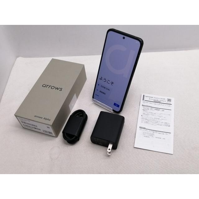 中古】FCNT 国内版 【SIMフリー】 arrows Alpha ブラック 12GB 512GB
