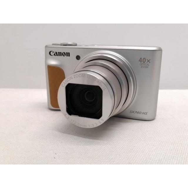 中古】Canon PowerShot SX740 HS (SL) シルバー【イオンモール新利府