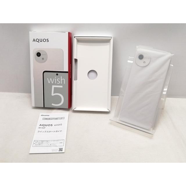 未使用】SHARP docomo 【SIMフリー】 AQUOS wish5 ユキ 4GB 64GB SH