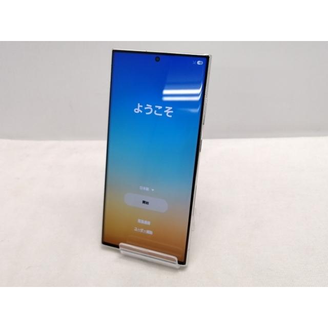 GALAXYs23ウルトラ 256GB クリーム SIMフリー 中古】SAMSUNG docomo 【SIMフリー】 Galaxy S23 Ultra クリーム 12GB