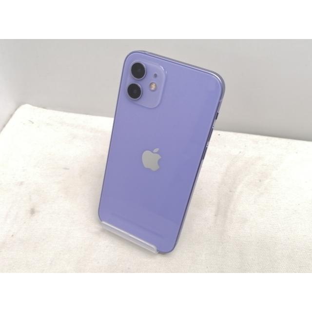 【美品】iPhone 12 パープル 64 GB au iPhone 12 【中古】Apple au 【SIMロックあり】 64GB パープル MJNH3J