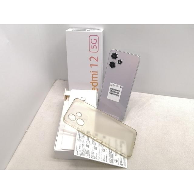 Xiaomi Redmi12 本体 ポーラーシルバー UQ版 SIMフリー 端末 中古】Xiaomi UQmobile 【SIMフリー】 Redmi 12 5G 4GB 128GB ポーラー