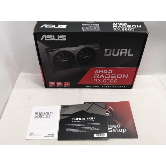 中古】ASUS DUAL-RX6600-8G-V3 RX6600/8G【仙台駅東口】保証期間1週間