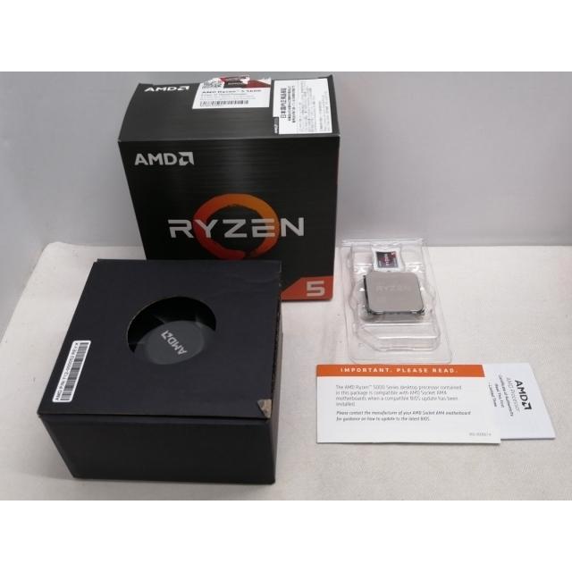 中古】AMD Ryzen 5 5600 (3.5GHz/TC:4.4GHz) BOX AM4/6C/12T/L3 32MB