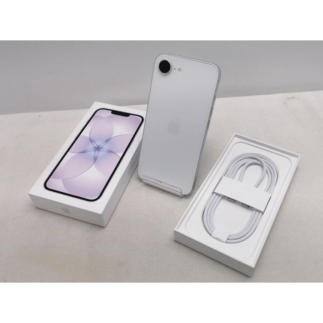 中古】Apple 国内版 【SIMフリー】 iPhone 17e 256GB ホワイト MHRP4J