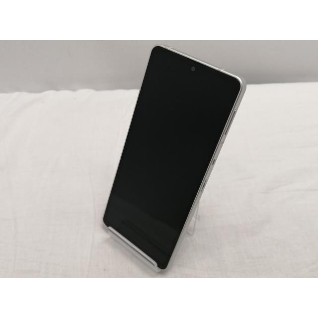 中古】SHARP au 【SIMフリー】 AQUOS sense6s シルバー 4GB 64GB SHG07