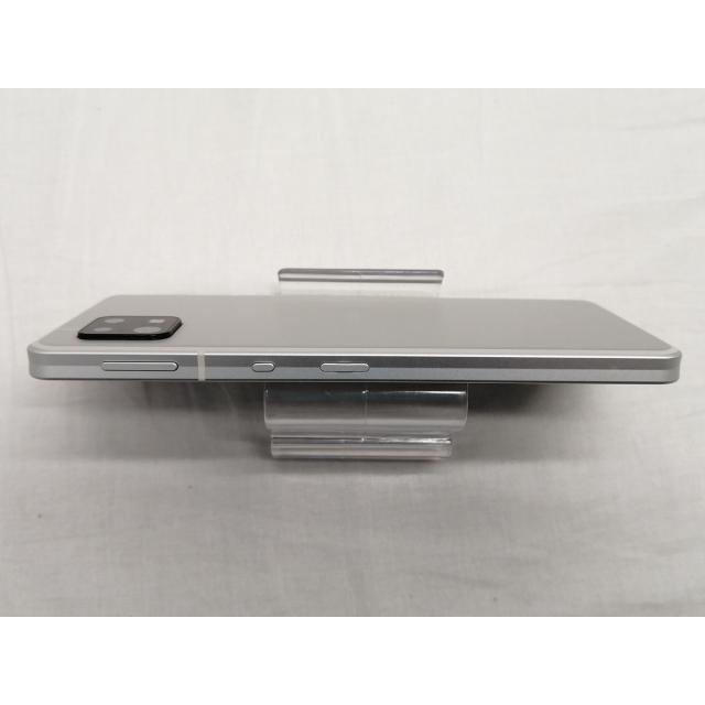 中古】SHARP au 【SIMフリー】 AQUOS sense6s シルバー 4GB 64GB SHG07