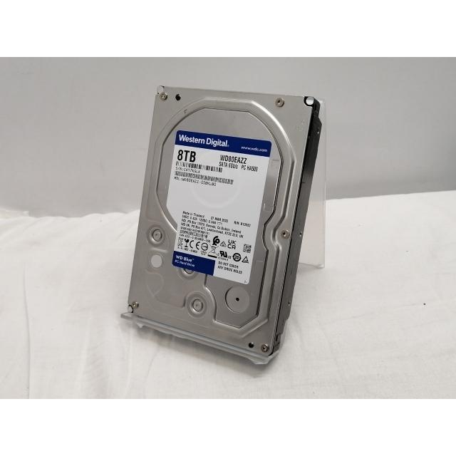 中古】W.D. WD80EAZZ WD Blue 8TB/5640rpm/128MB/6Gbps【仙台駅東口