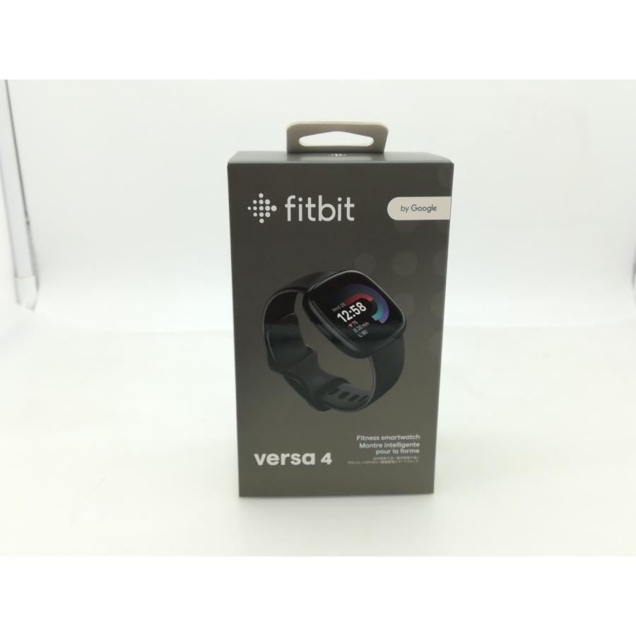 未使用】Fitbit Fitbit Versa 4 ブラック/グラファイトアルミニウム 
