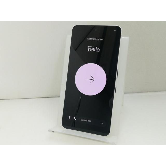 中古】NOTHING 海外版 【SIMフリー】 Nothing Phone (3a) 12GB 中古】NOTHING 海外版 【SIMフリー】 Nothing Phone (3a) 12GB