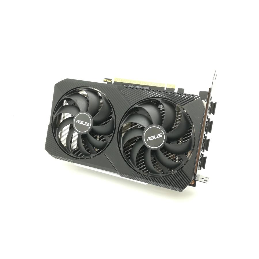 中古】ASUS DUAL-RTX3060TI-O8G-MINI-V2 RTX3060Ti(LHR)/8GB(GDDR6