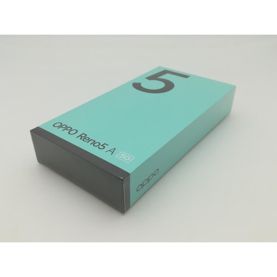 未使用】Oppo ymobile 【SIMフリー】 OPPO Reno5 A アイスブルー 6GB  