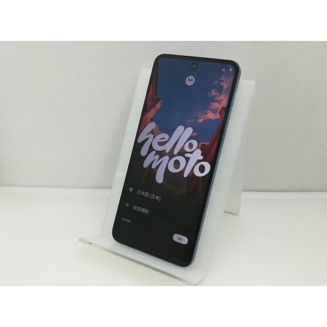 中古】MOTOROLA 国内版 【SIMフリー】 moto g64 5G シルバーブルー 8GB