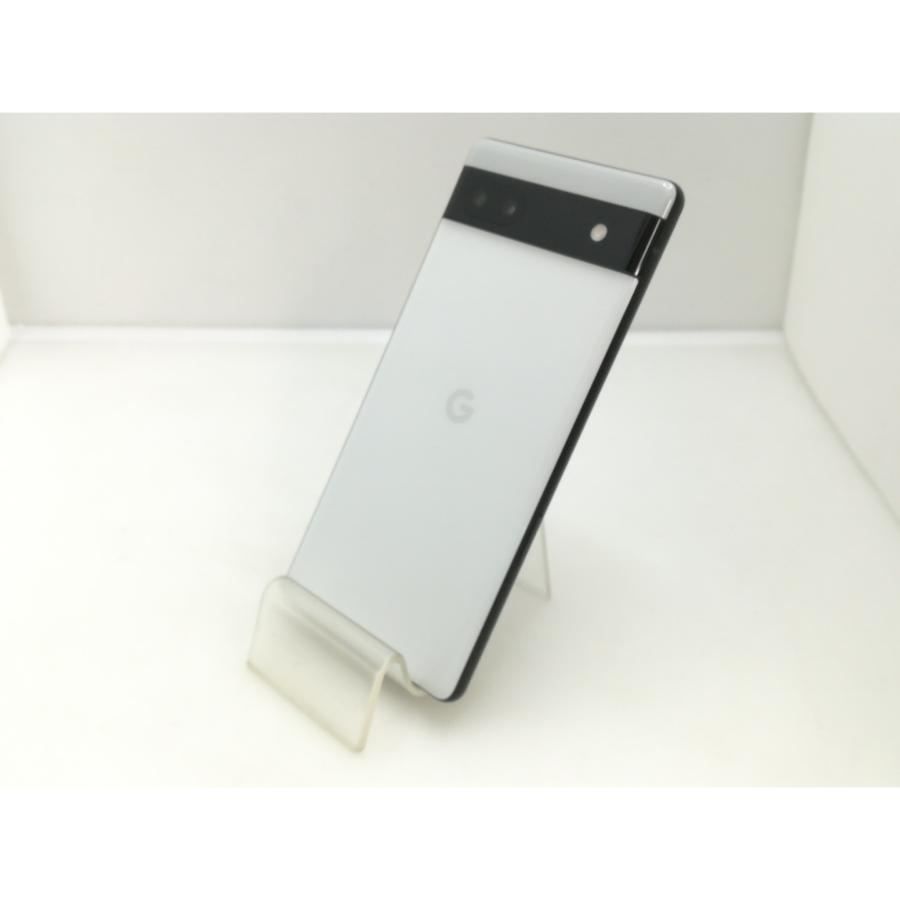 中古】Google au 【SIMフリー】 Pixel 6a チョーク 6GB 128GB GB17L