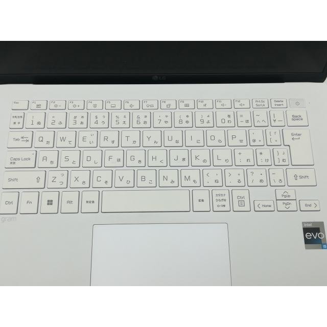【中古】LG電子 LG gram 14ZB90R-MR54J1 スノーホワイト 【i5-1340P 8G 512G(SSD) WiFi 14LCD(1920x1200)】【秋葉5号】保証期間１ヶ月【ランクA】の画像