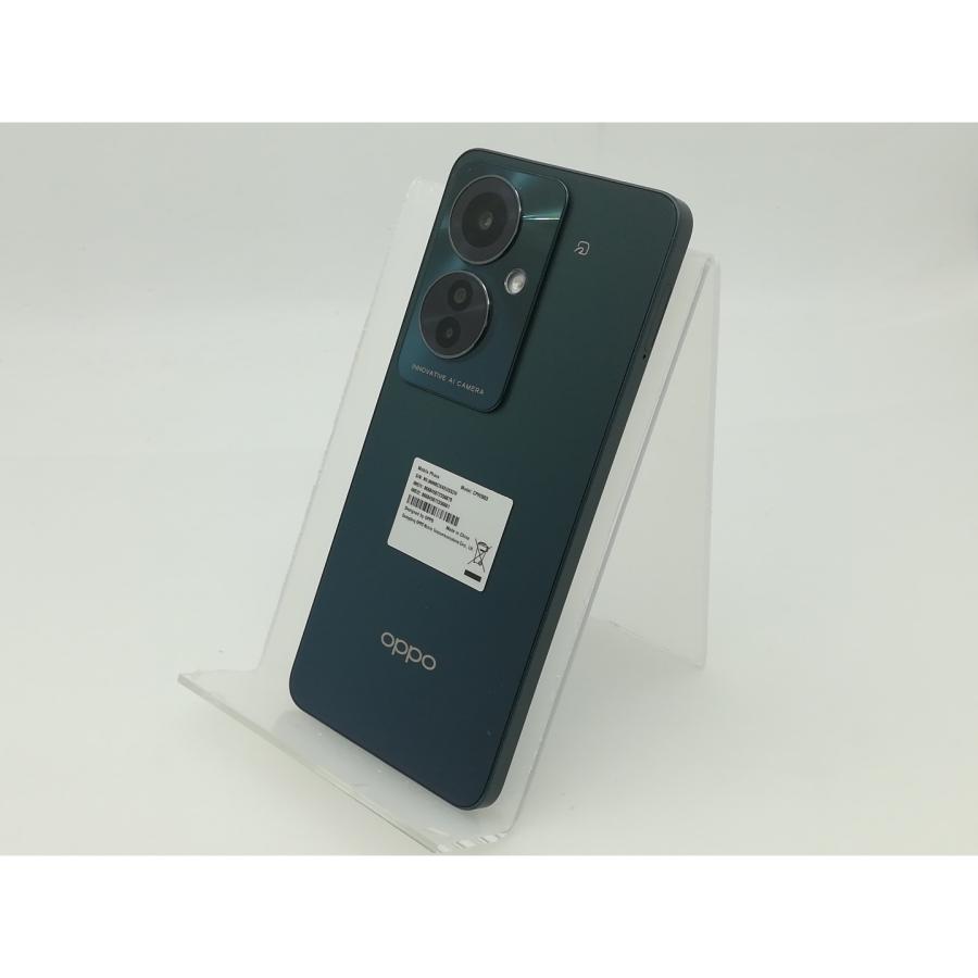 中古】Oppo 国内版 【SIMフリー】 OPPO Reno11 A ダークグリーン 8GB  