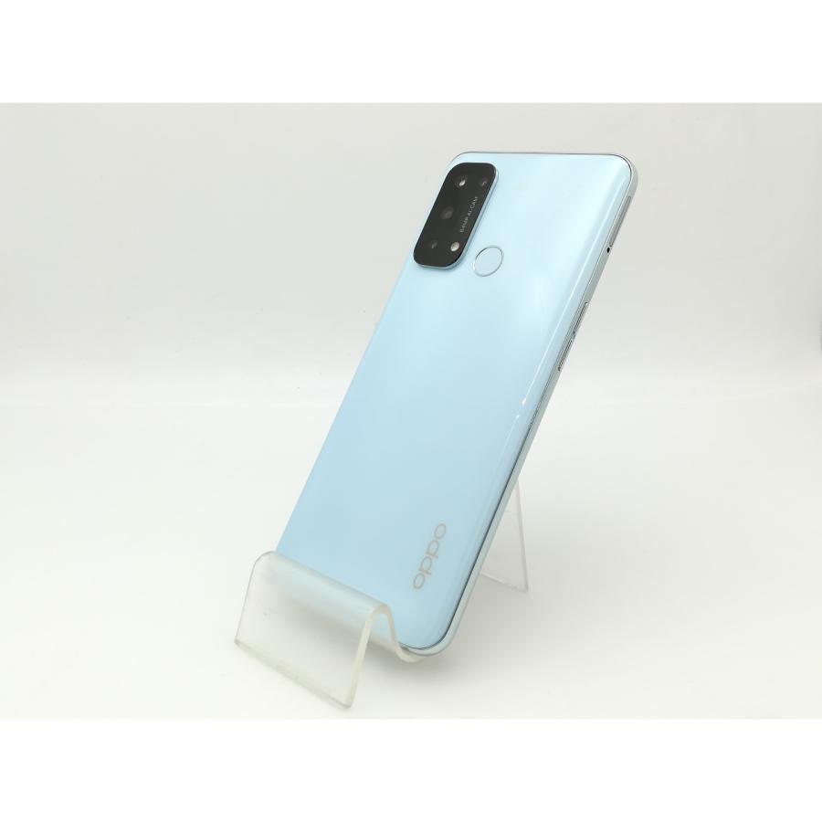 中古】Oppo 国内版 【SIMフリー】 OPPO Reno5 A アイスブルー 6GB 