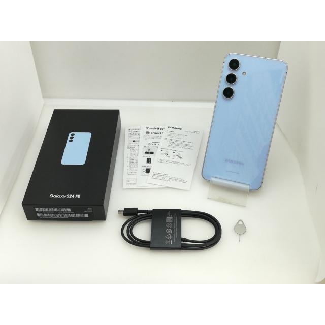 中古】SAMSUNG 国内版 【SIMフリー】 Galaxy S24 FE ブルー 8GB 128GB