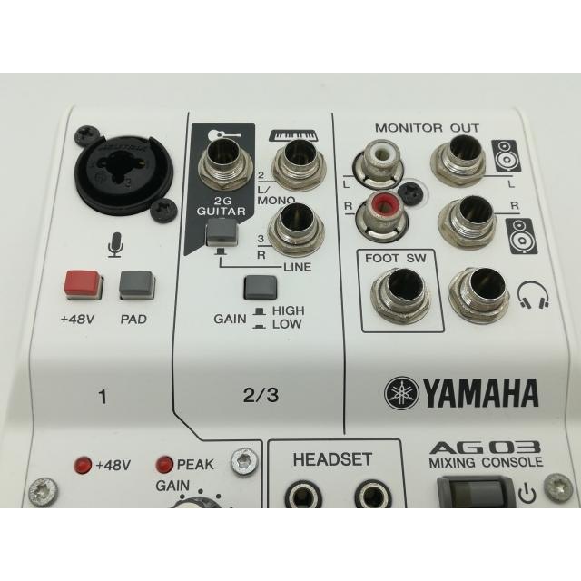 中古】YAMAHA AG03 ウェブキャスティングミキサー【大須】保証期間1