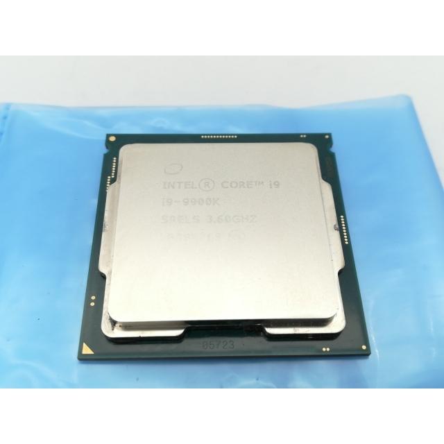 中古】Intel Core i9-9900K (3.6GHz/TB:5GHz/SRELS/P0) bulk LGA1151