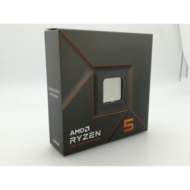 未使用】AMD Ryzen 5 7600X (4.7GHz/TC:5.3GHz) BOX AM5/6C/12T/L3