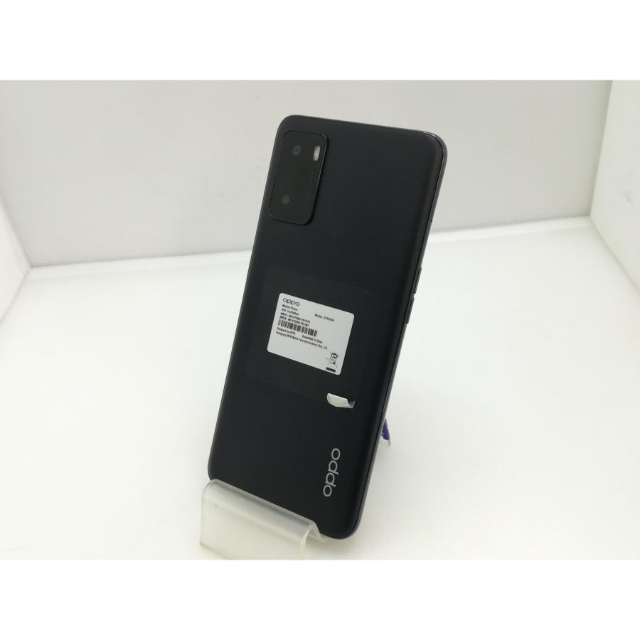 中古】Oppo 楽天モバイル 【SIMフリー】 OPPO A55s 5G ブラック 4GB