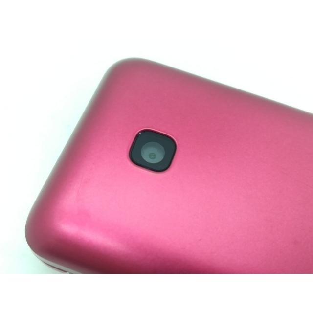 中古】KYOCERA docomo 【SIMフリー】 DIGNOケータイ レッド KY-42C