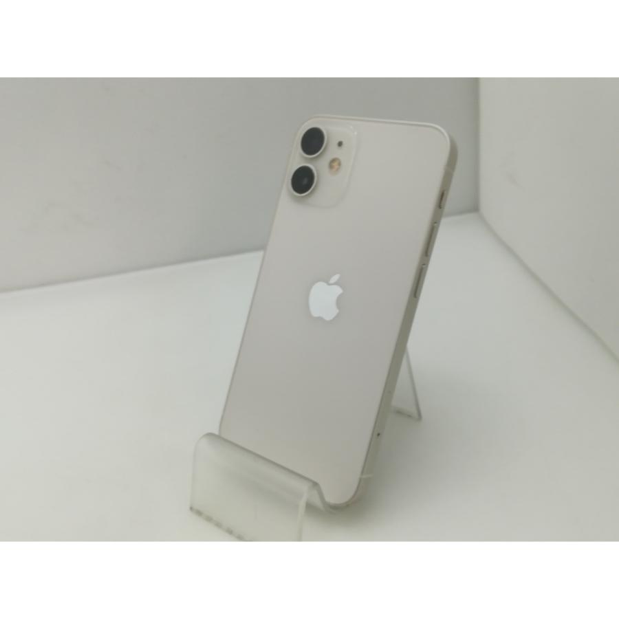 ▽ iPhone 12 mini 128GB ホワイト au 美品 iPhone 12 mini 【中古】Apple au 【SIMロック解除済み】 128GB
