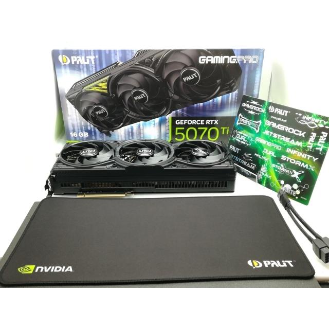 【新品未開封】PALIT RTX 5070 Ti GamingPro 16GB Amazon | Palit GeForce RTX 5070 Ti GamingPro (16GB GDDR7/PCI