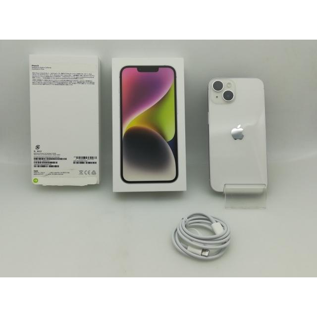 【中古】Apple 国内版 【SIMフリー】 iPhone 14 512GB スターライト MPX23J/A【小倉駅前】保証期間１ヶ月【ランクC】の画像