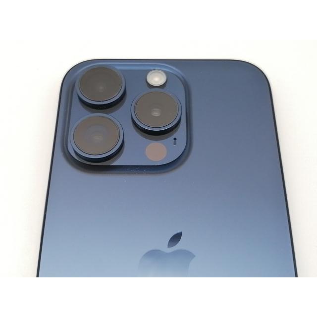 【中古】Apple 国内版 【SIMフリー】 iPhone 15 Pro 512GB ブルーチタニウム MTUL3J/A【博多】保証期間１ヶ月【ランクB】の画像