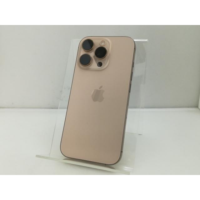 中古】Apple 国内版 【SIMフリー】 iPhone 16 Pro 128GB デザート
