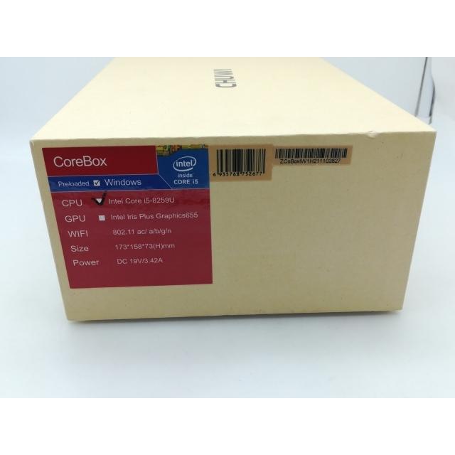 中古】CUWEI CoreBox【i5-8259U 16G 512G(SSD) 1GbE WiFi 】【大須