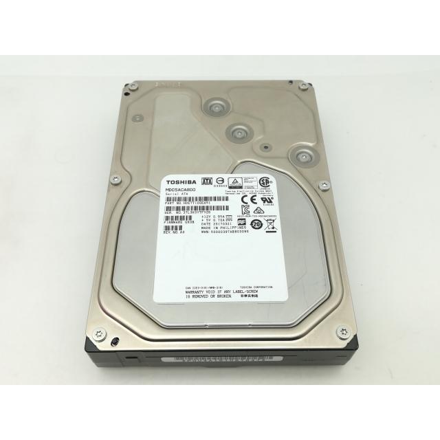 中古】TOSHIBA MD05ACA800 8TB/7200rpm/128MB/6Gbps【大須】保証期間1
