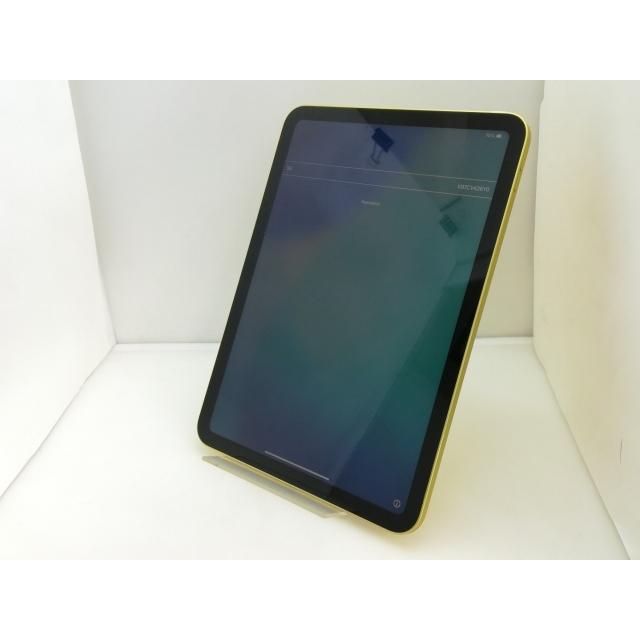 中古】Apple 【Wi-Fi】 iPad（第10世代/2022） 64GB イエロー MPQ23J/A