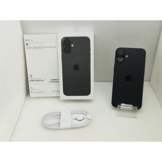 【未使用】Apple 国内版 【SIMフリー】 iPhone 16 Plus 128GB ブラック MXVA3J/A【大須】保証期間３ヶ月の画像