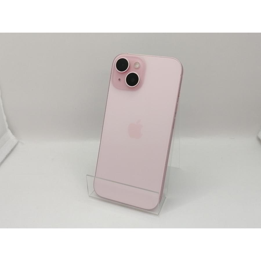 中古】Apple 国内版 【SIMフリー】 iPhone 15 256GB ピンク MTMP3J/A