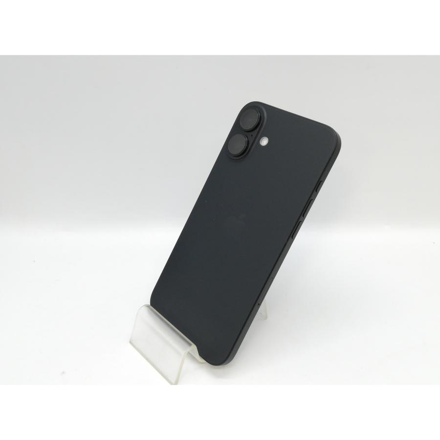 【中古】Apple 国内版 【SIMフリー】 iPhone 16 Plus 256GB ブラック MXVG3J/A【京都】保証期間１ヶ月【ランクA】の画像