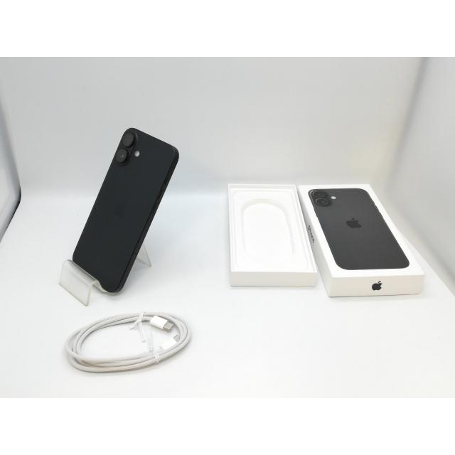 【中古】Apple 国内版 【SIMフリー】 iPhone 16 Plus 256GB ブラック MXVG3J/A【京都】保証期間１ヶ月【ランクA】の画像