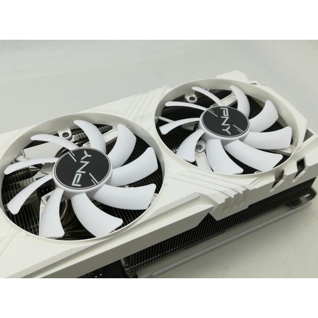 中古】PNY GeForce RTX 4070 Ti 12GB VERTO LED 3FAN White edition