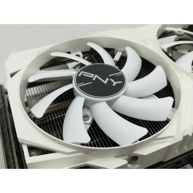 中古】PNY GeForce RTX 4070 Ti 12GB VERTO LED 3FAN White edition